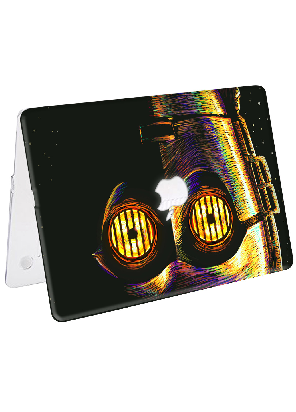 Чехол пластиковый для Apple MacBook Pro Retina 15 A1398 Три-пи-о Звёздные войны (C-3PO Star Wars) (6353-2493) MobiPrint (218865448)