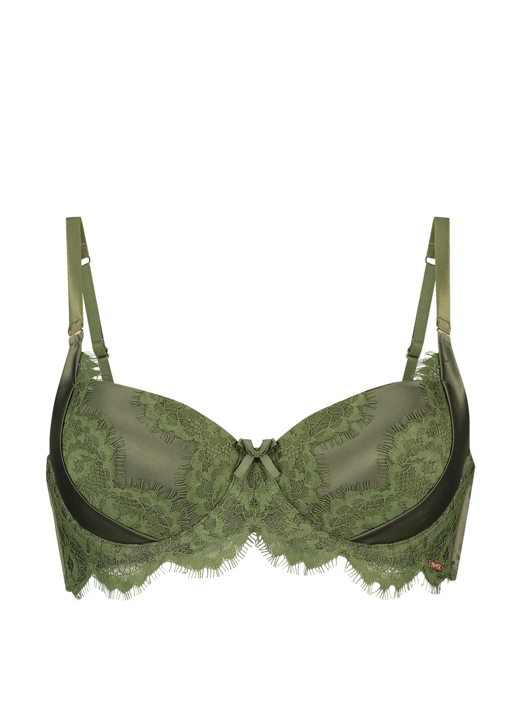 Хакі бюстгальтер Hunkemoller з кісточками поліамід, мереживо