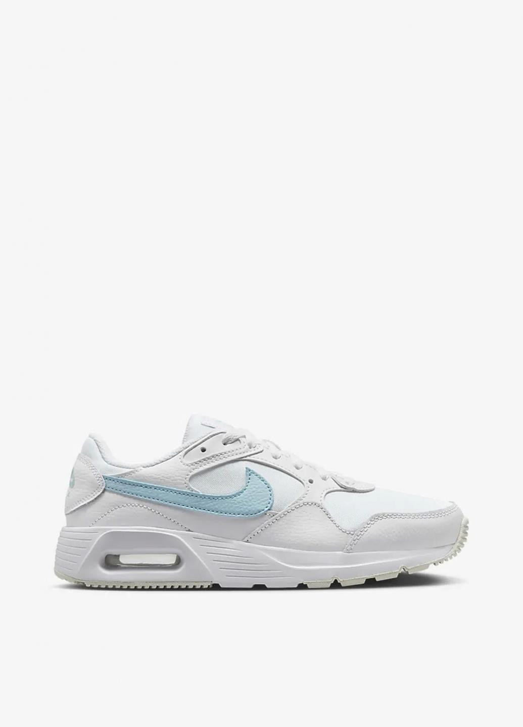 Кроссовки CW4554-112 Nike AIR MAX SC белые демисезоны (317231452)