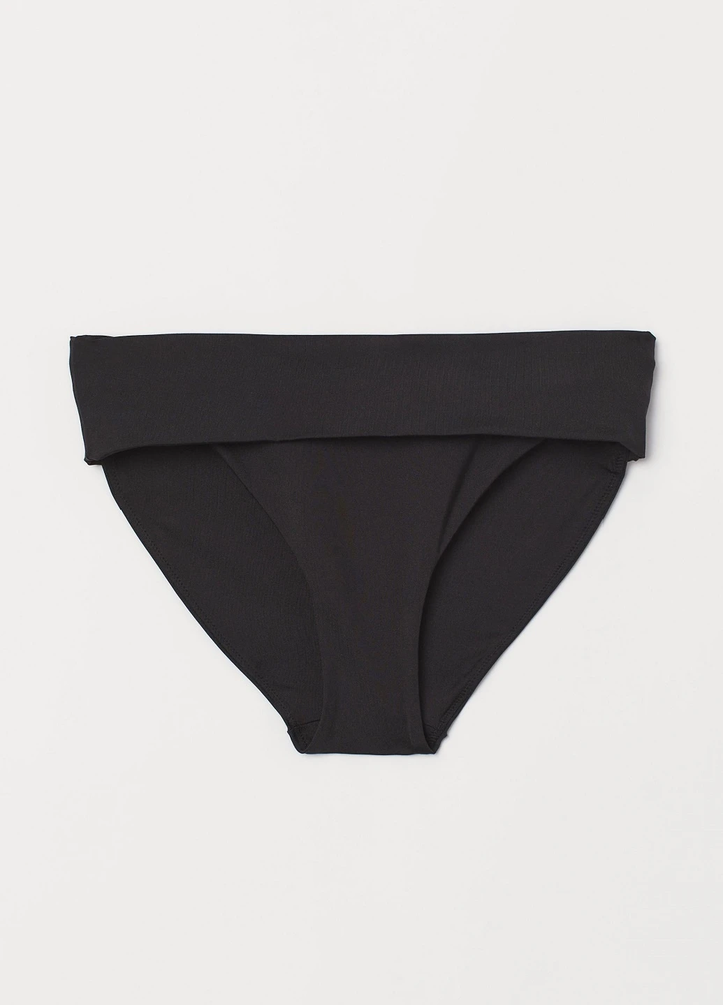 Черные купальные трусики-плавки однотонные H&M