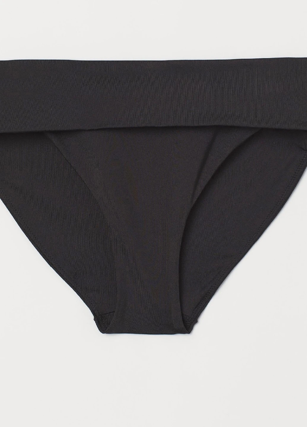 Черные купальные трусики-плавки однотонные H&M