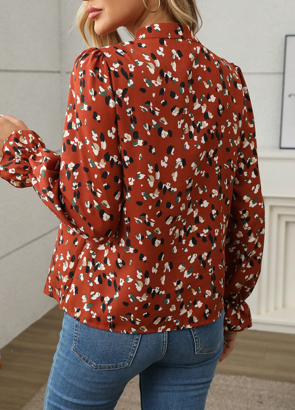 Комбінована блуза SHEIN