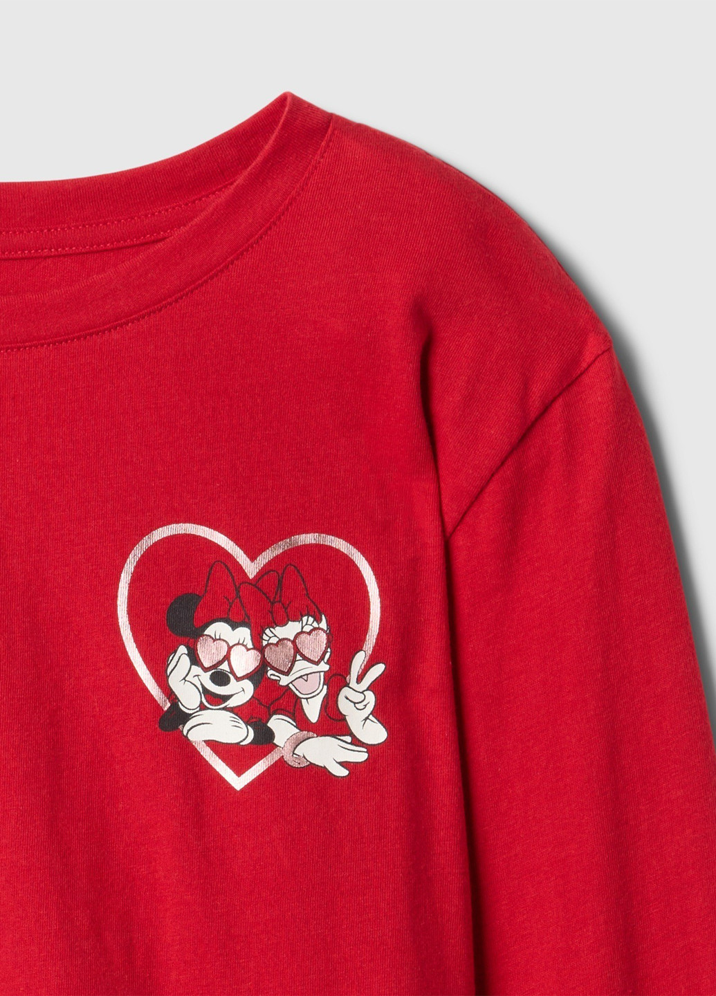 Красный демисезонный кэжуал лонгслив Gap персонажи