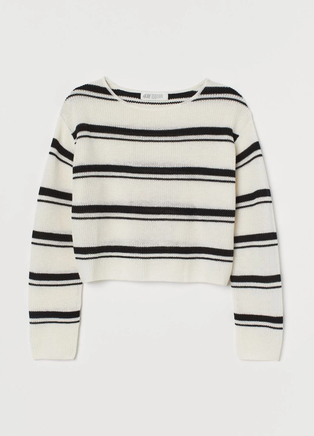 Белый демисезонный джемпер H&M