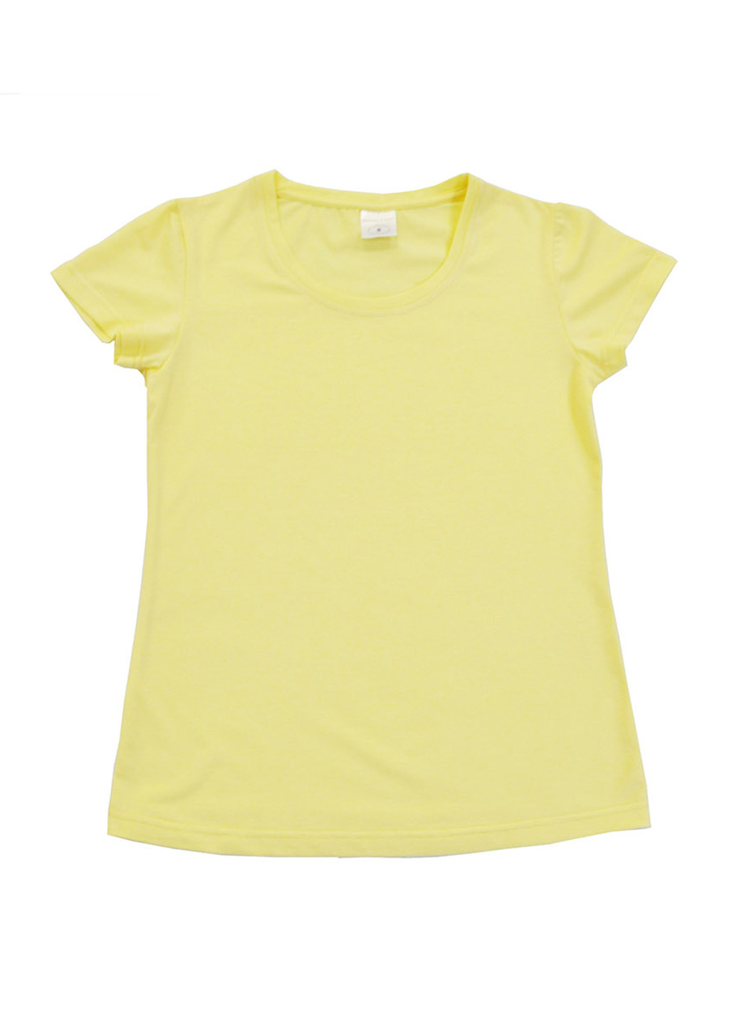 Желтая летняя футболка D&S