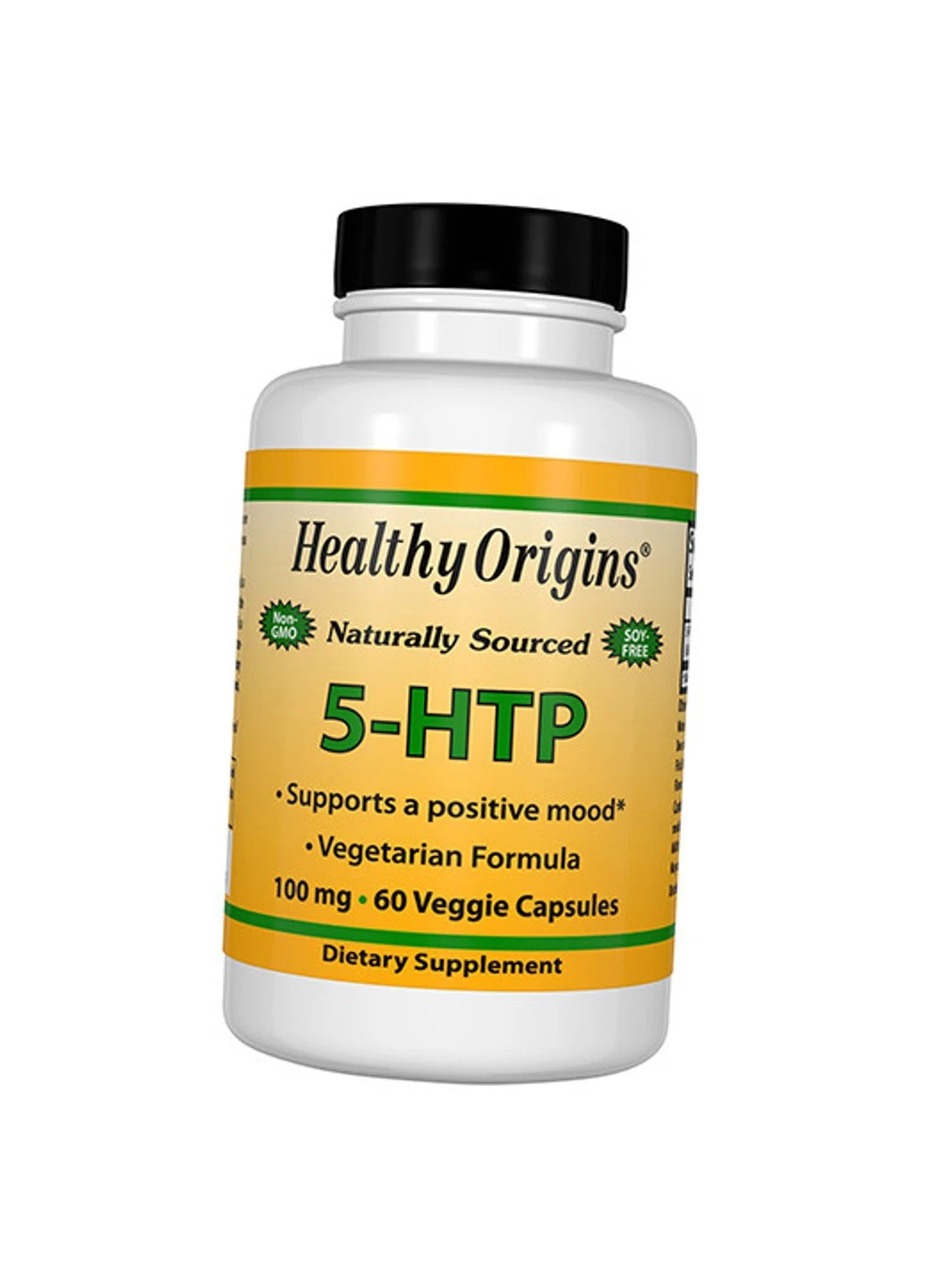 5-гідрокситриптофан 5-HTP 100 мг (60 капсул) Хелсі орігінс Healthy Origins (255407731)