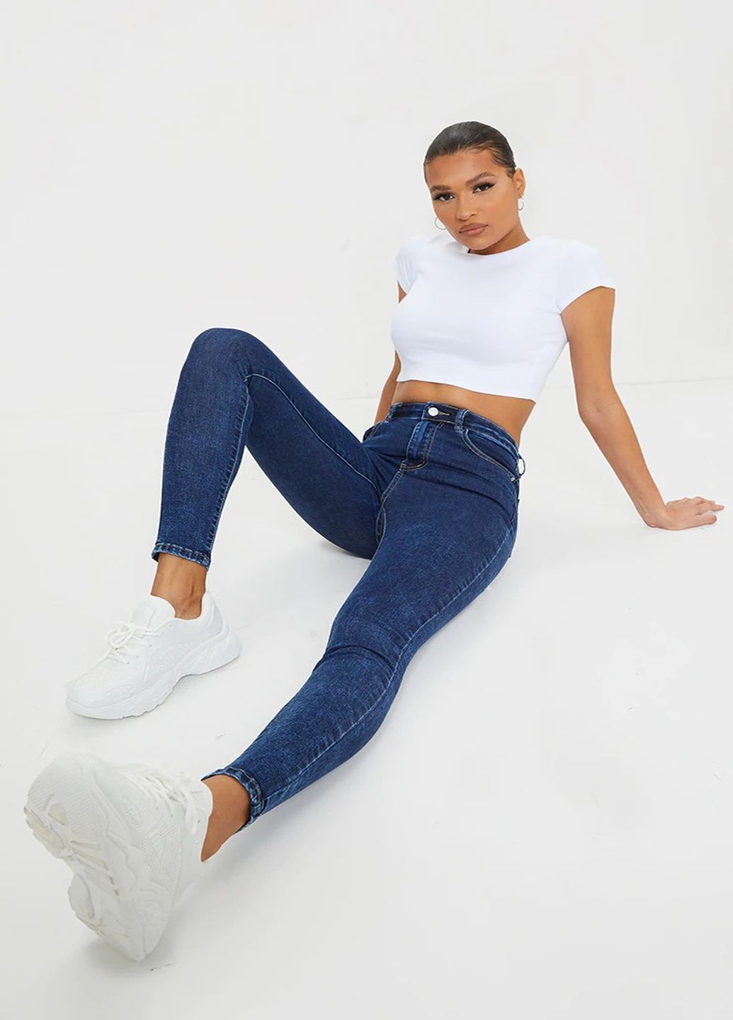 Джинсы PrettyLittleThing - (252380567)