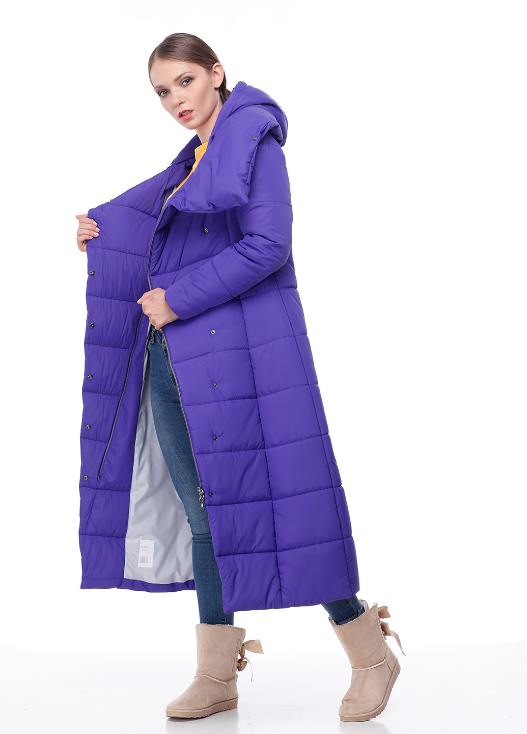 Фіолетова зимня куртка Origa