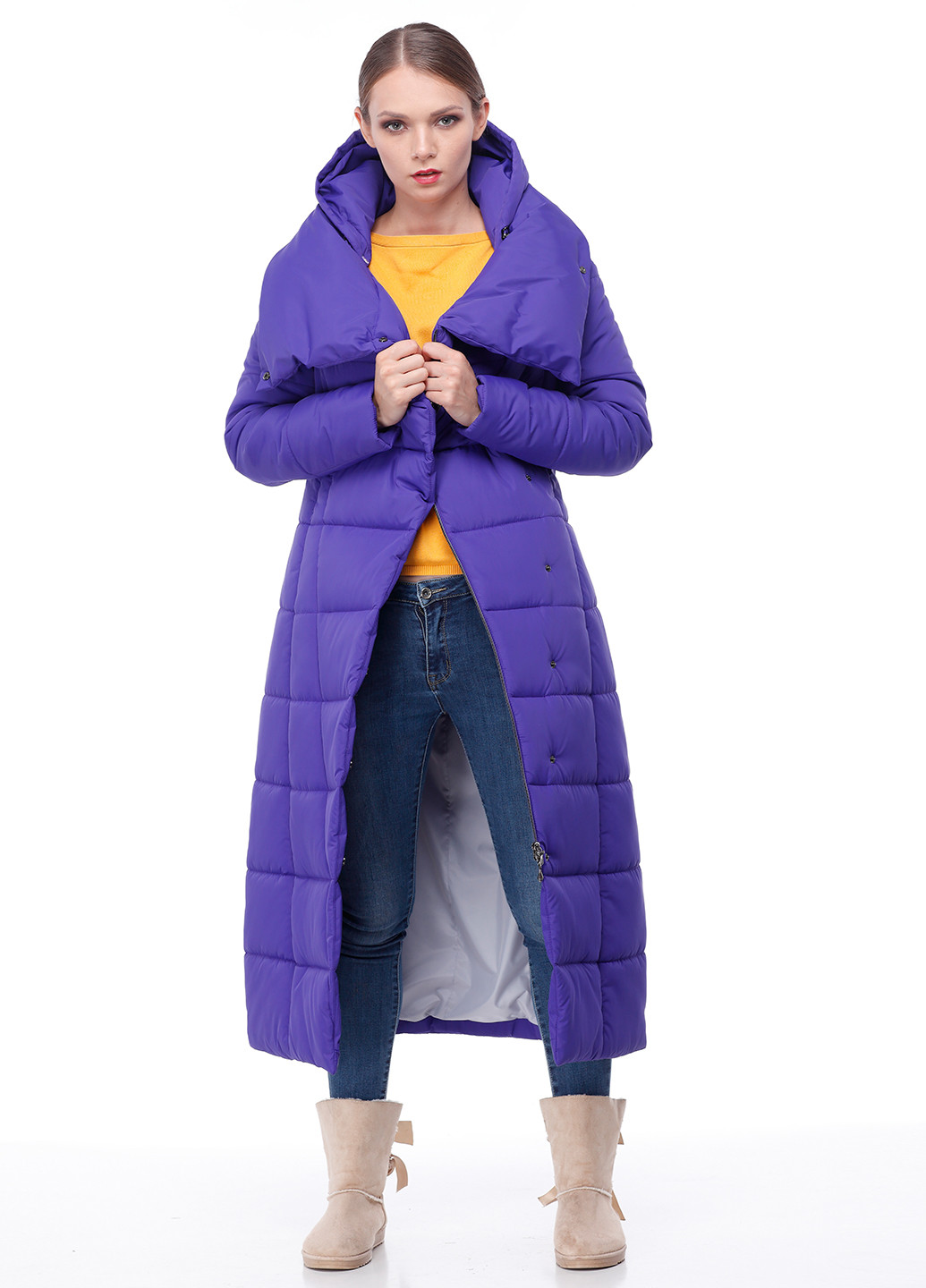 Фіолетова зимня куртка Origa