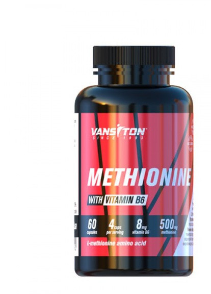 Амінокислота Метіонін 60 капсул Vansiton (254371951)