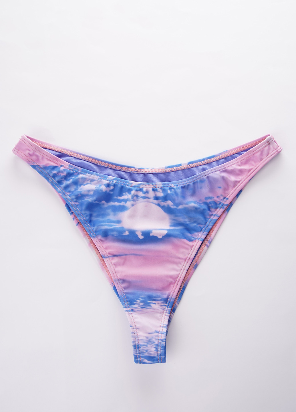 Цветные купальные трусики-плавки с рисунком Nasty Gal