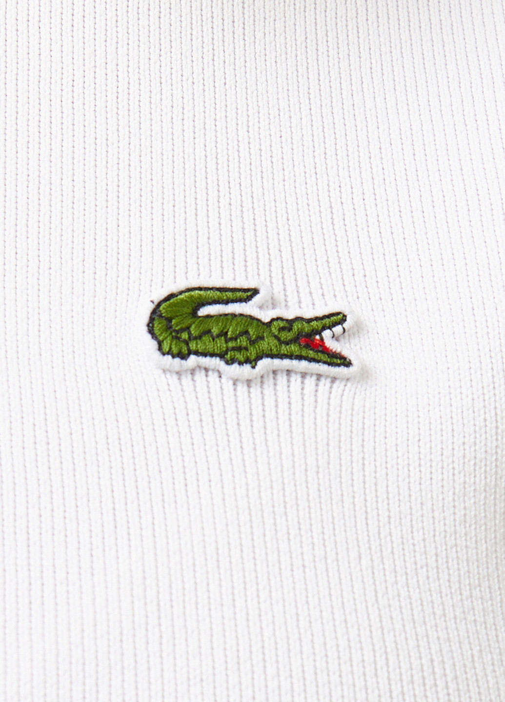 Білий кежуал сукня поло Lacoste однотонна