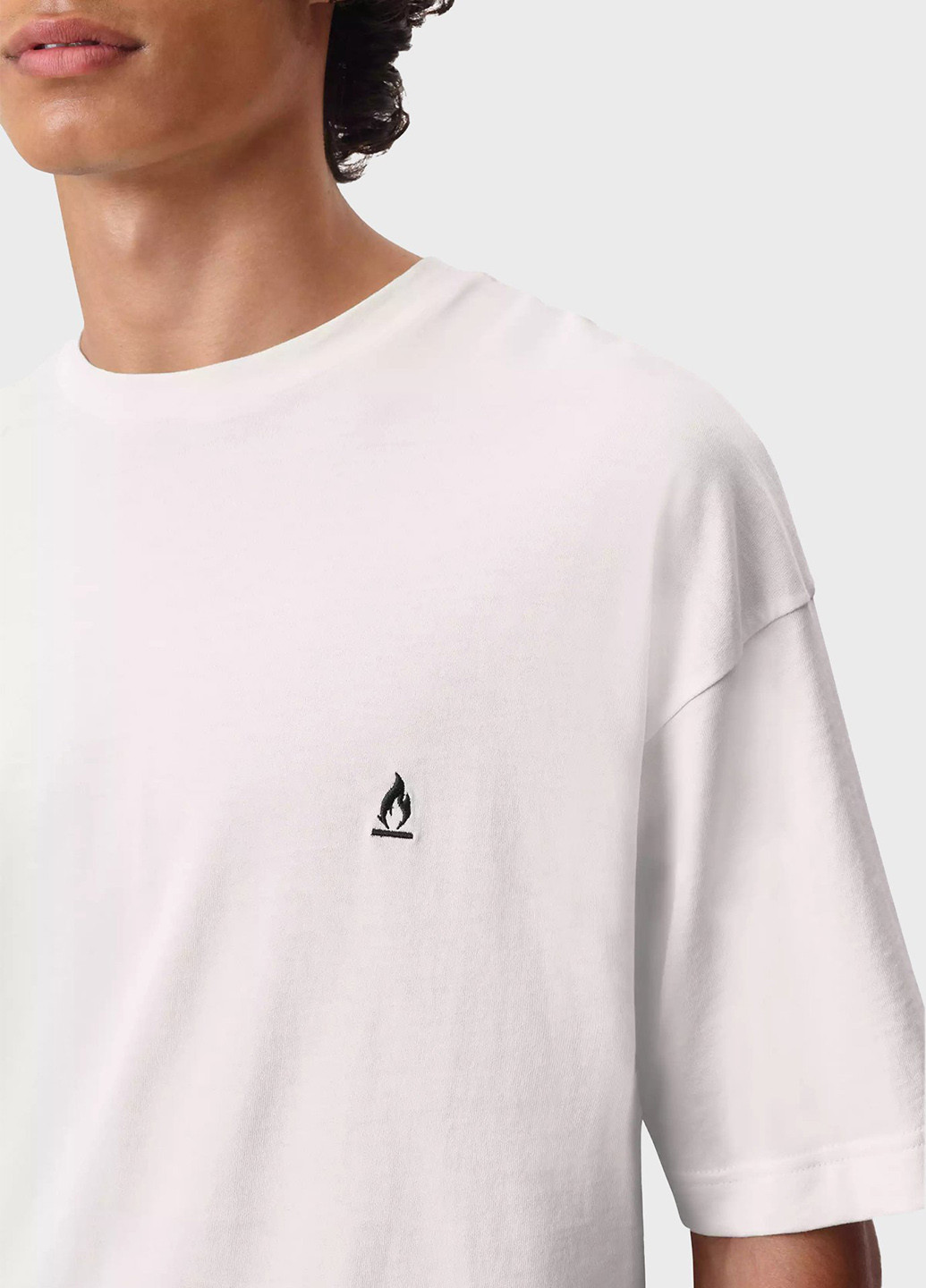 Белая футболка Drykorn