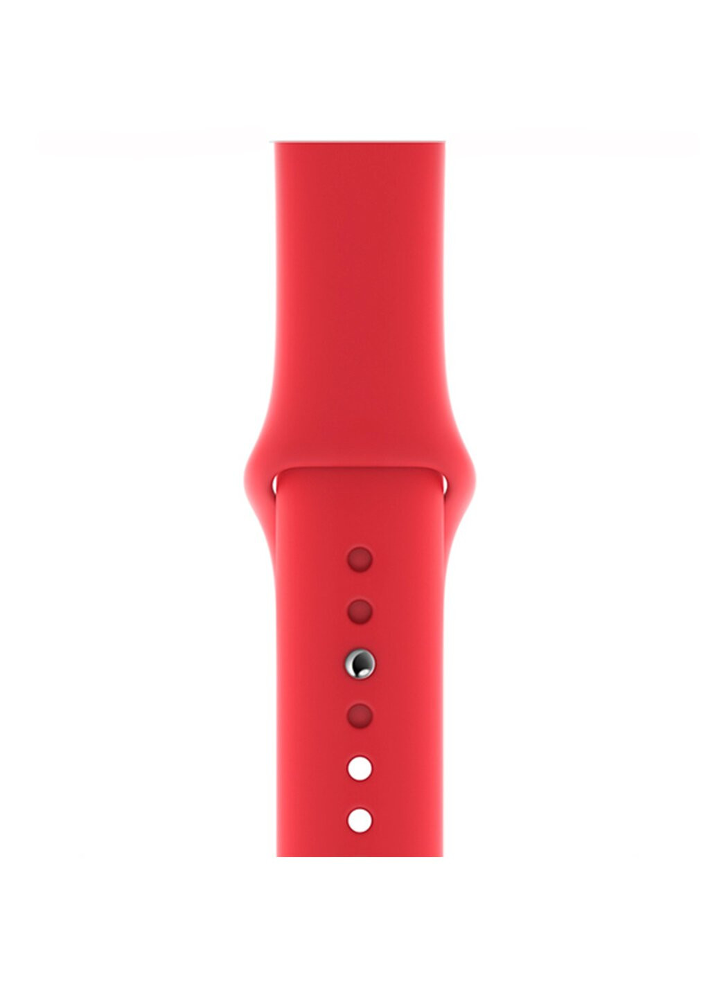 Ремешок Sport Band для Apple Watch 38/40mm силиконовый красный спортивный size(s) Series 5 4 3 2 1 Product Red ARM (222374725)