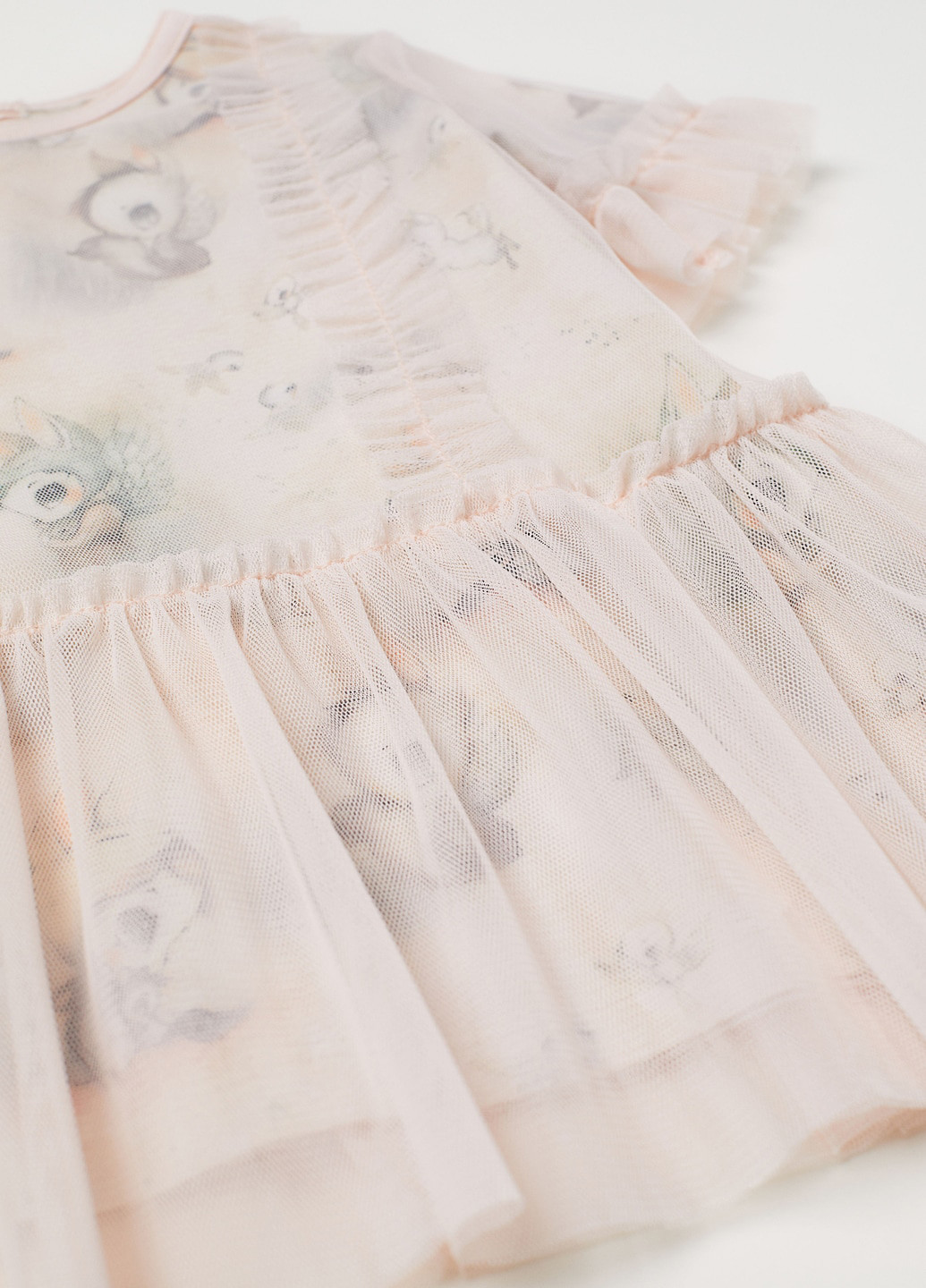 Розовое платье H&M (153208858)