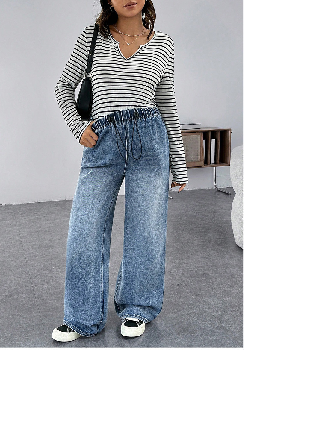 Джинси для вагітних SHEIN - (344453505)