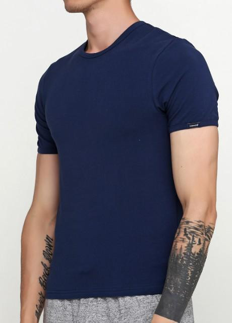 Синяя футболка мужская high emotion синий 532 Cornette