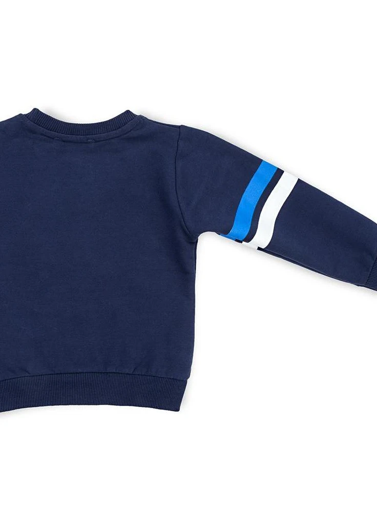 Синий демисезонный костюм десткий "new york" (11495-86b-blue) Breeze