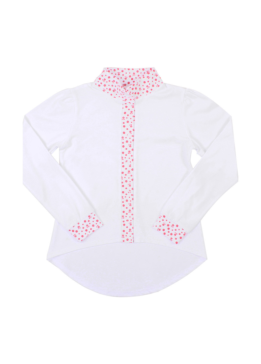 Белая блузка Валери-Текс демисезонная