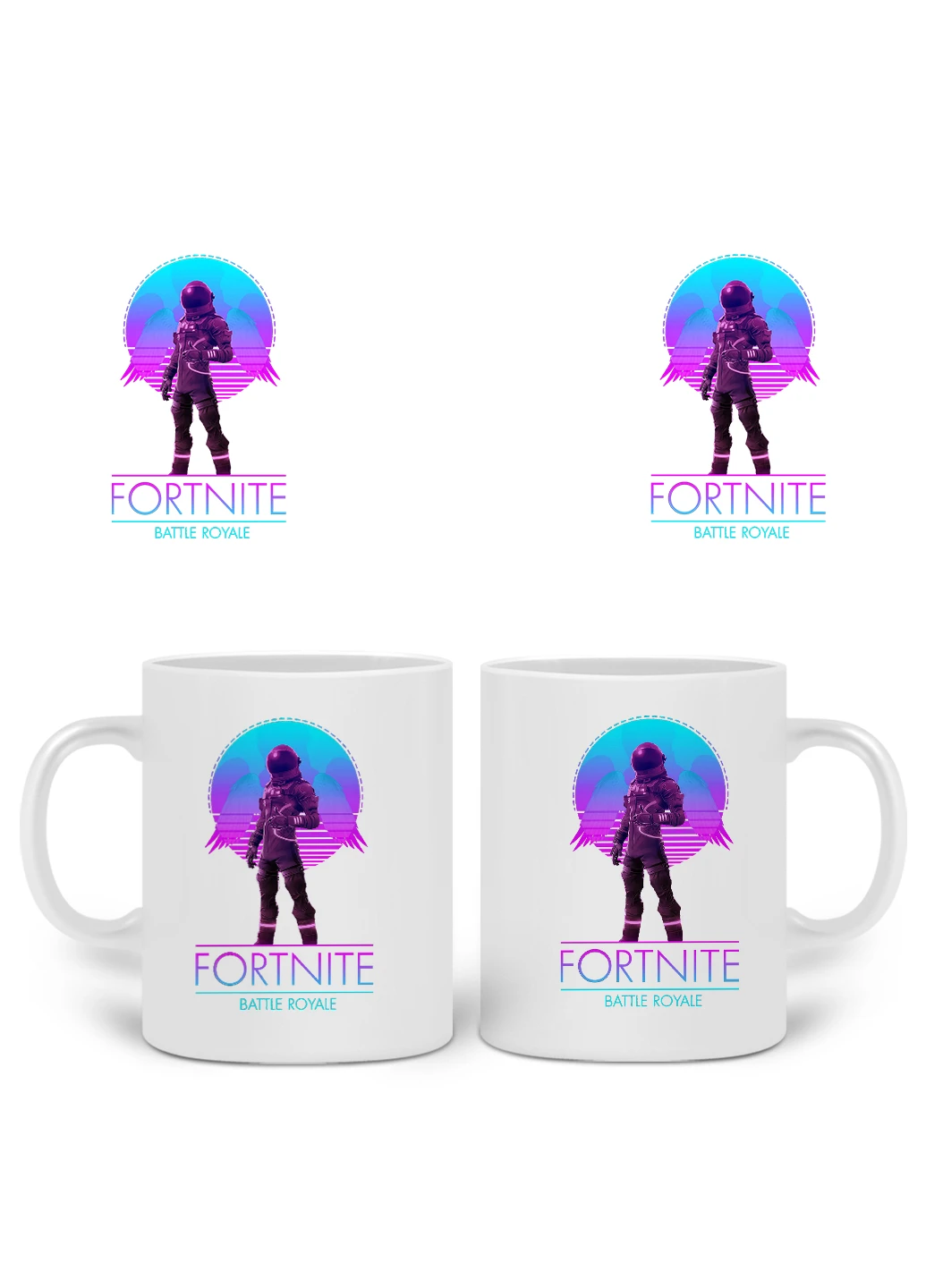 Кружка Фортнайт (Fortnite) 330 мл горнятко керамічне (20259-1193) MobiPrint (219776196)