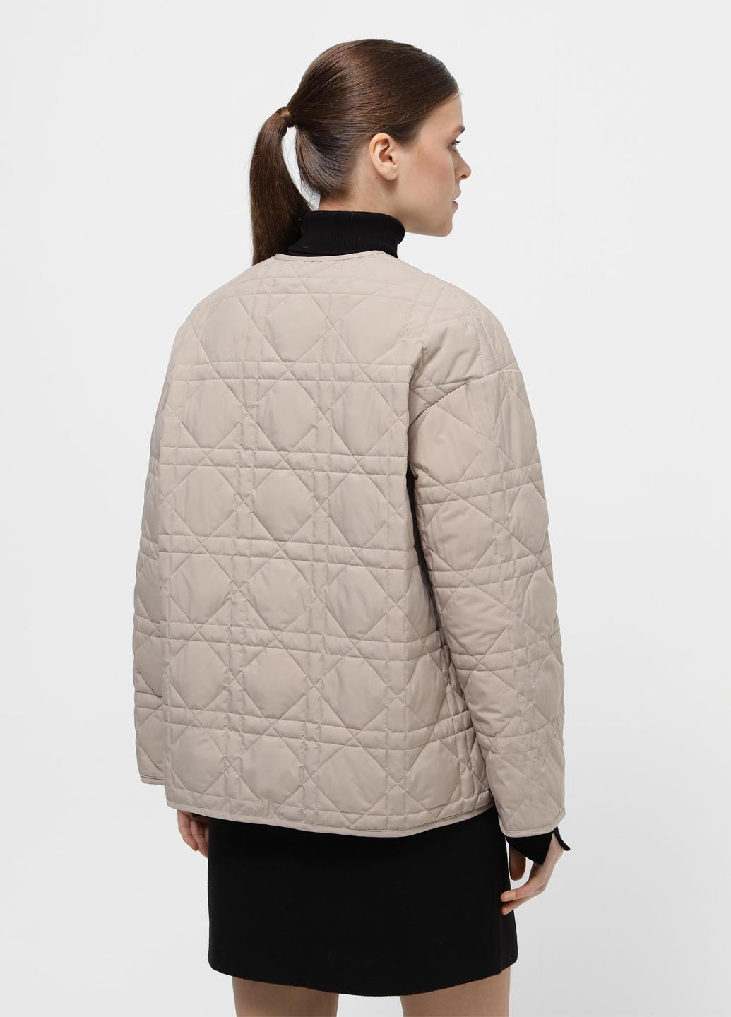 Бежевая демисезонная куртка куртка-лайнер Braska