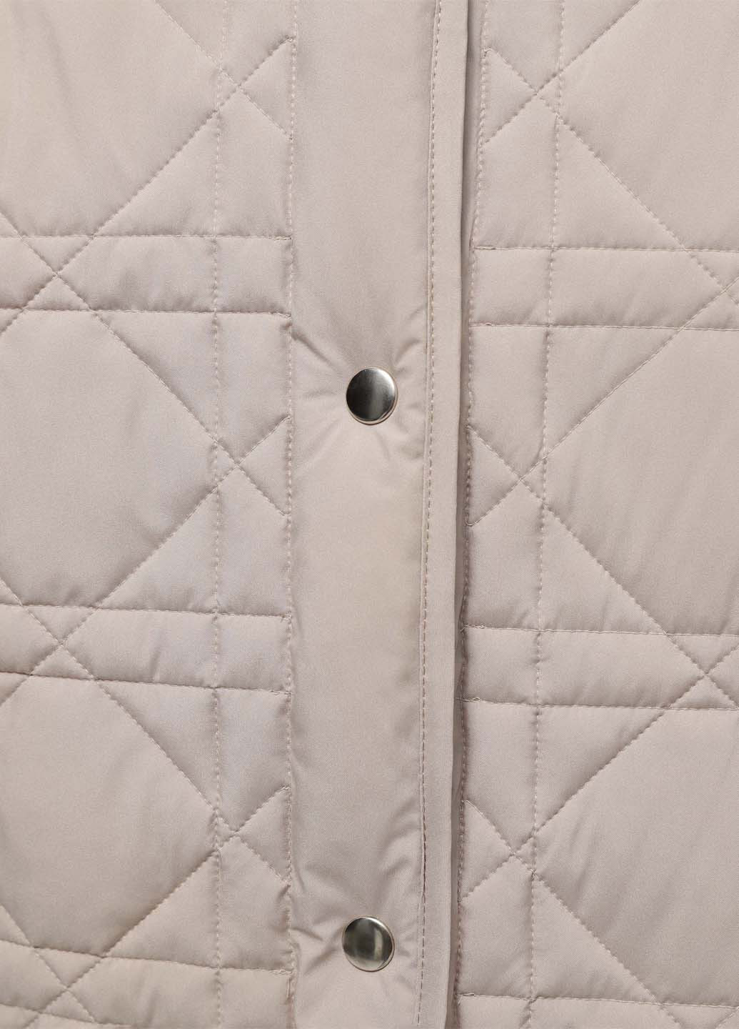 Бежевая демисезонная куртка куртка-лайнер Braska