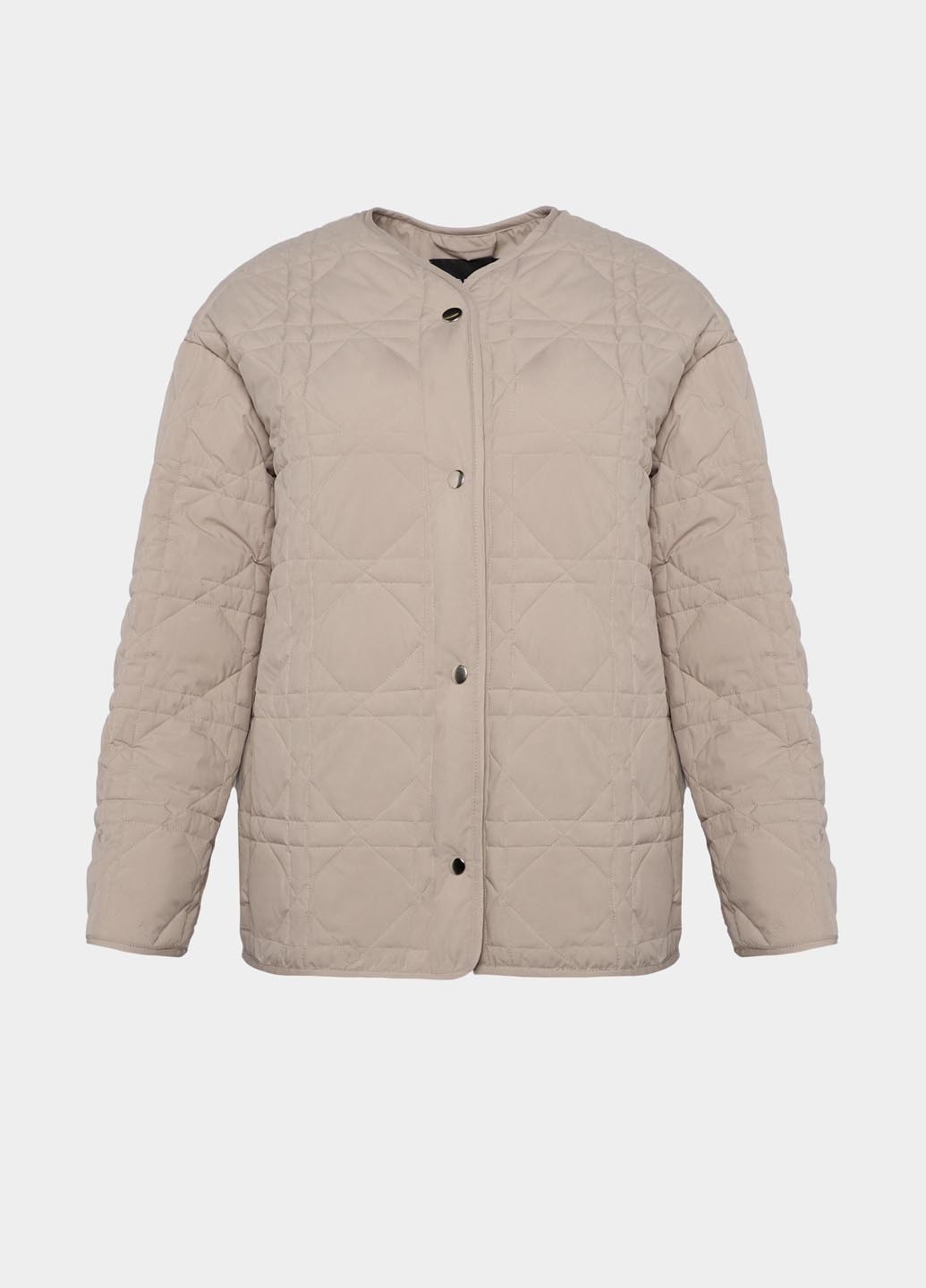 Бежевая демисезонная куртка куртка-лайнер Braska