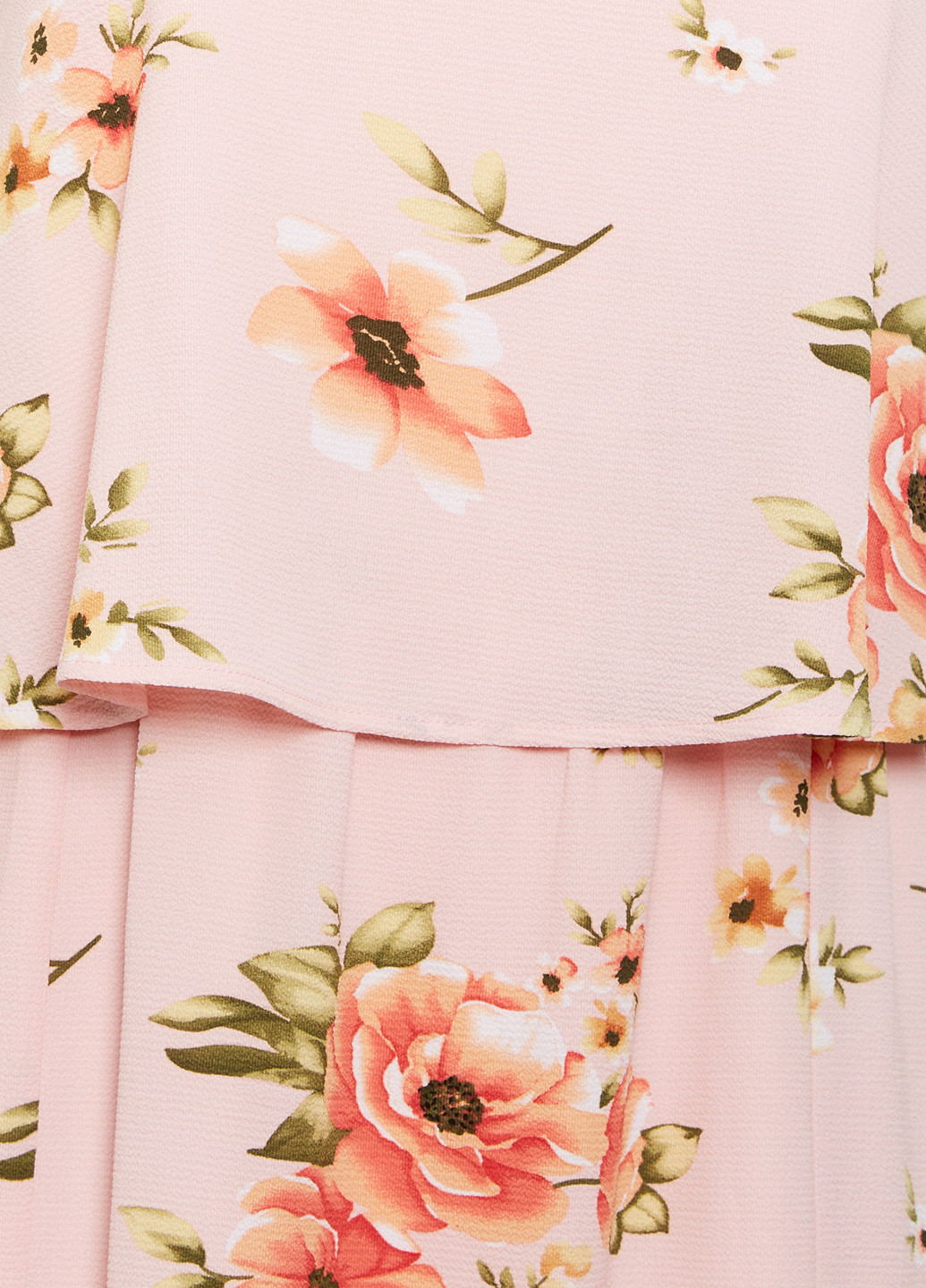 Світло-рожева кежуал сукня Yours Clothing з квітковим принтом
