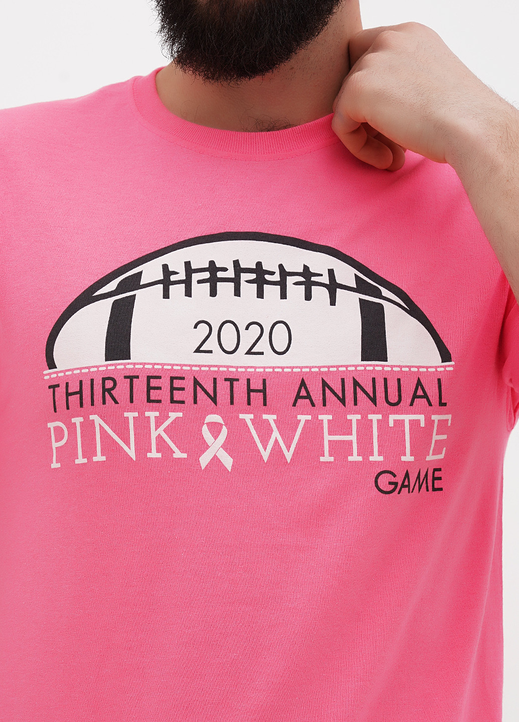 Кислотно-рожева футболка Jerzees