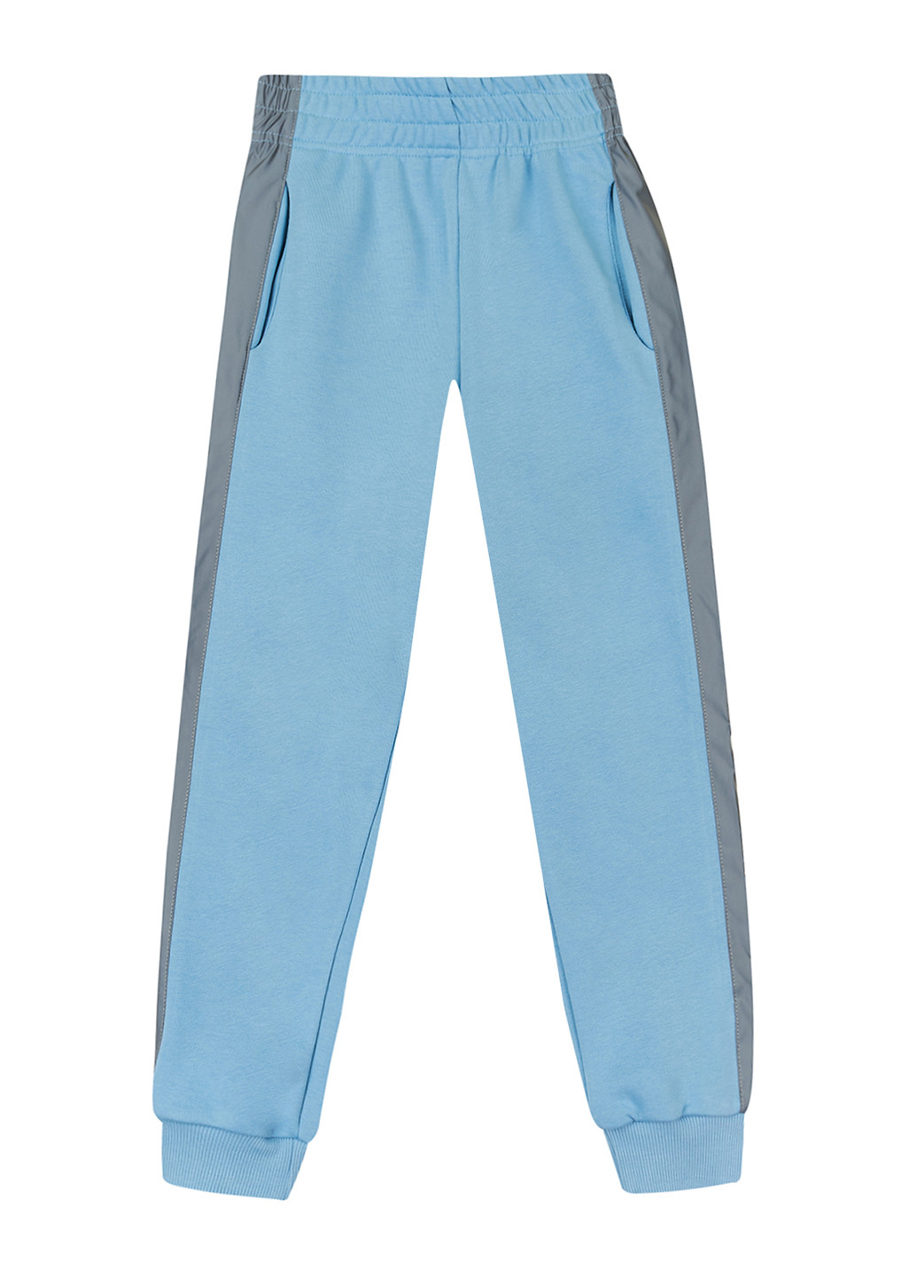 Блакитний демісезонний костюм (худі, брюки) брючний Z16