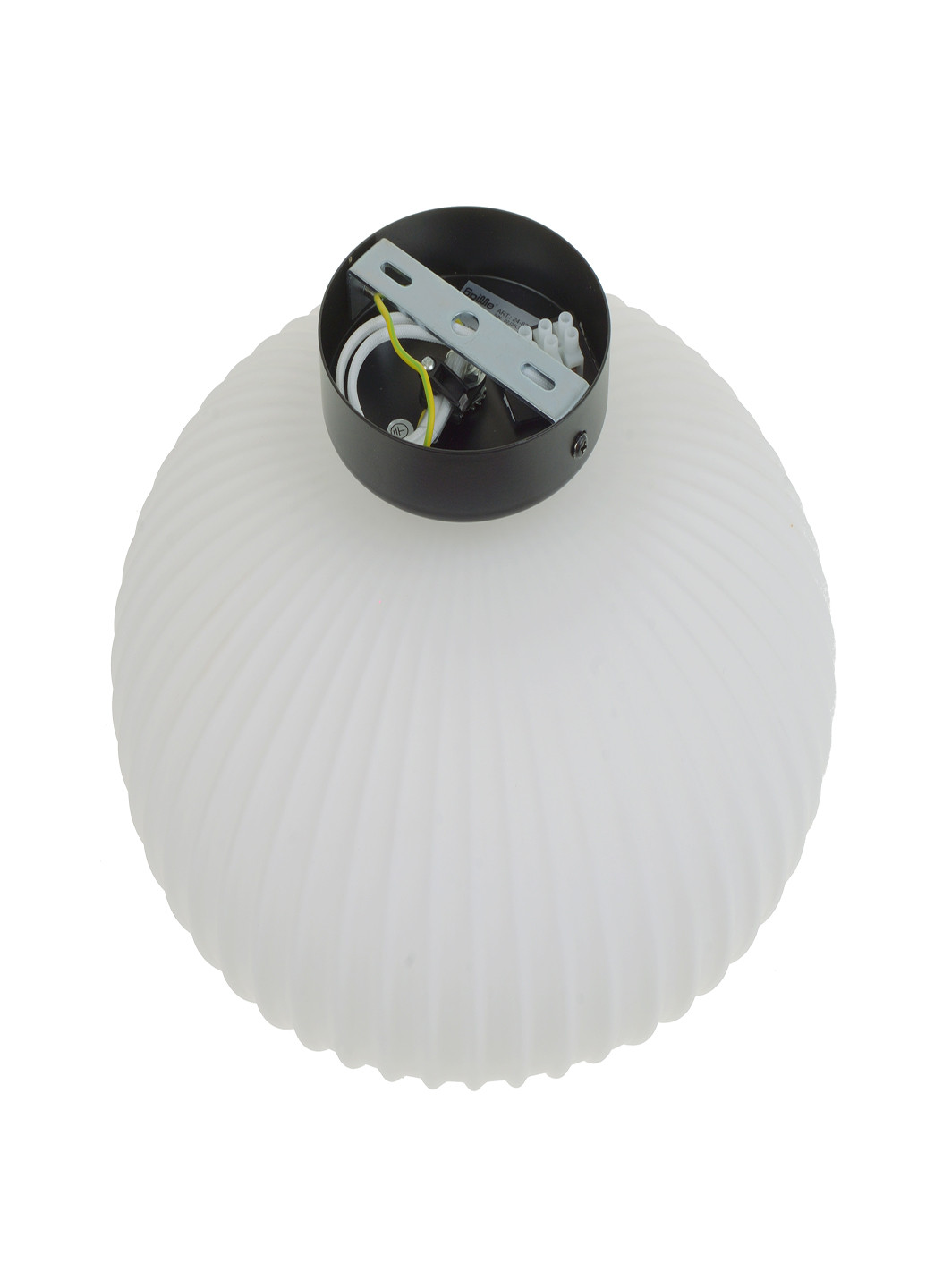 Люстра з рельєфним плафоном BR-01 477C/1 E27 WH Brille (251891736)