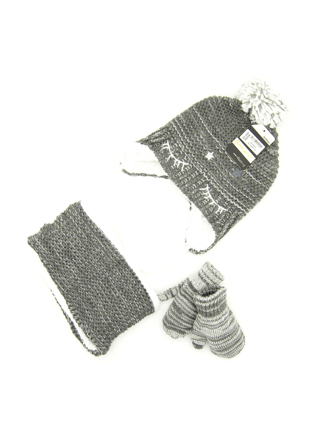 Комплект (шапка, шарф-снуд, рукавицы) Suve (97086771)