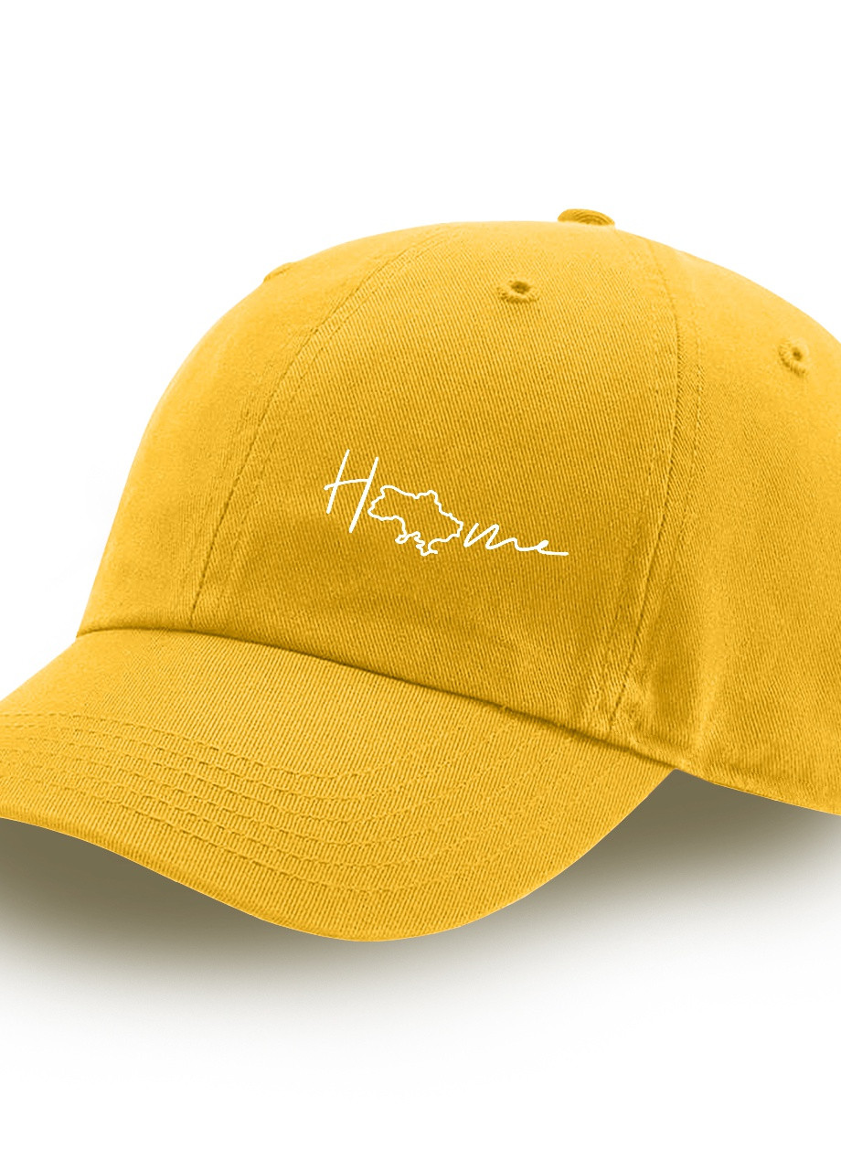 Кепка детская для мальчиков Дом (9273-3793-2) Желтый MobiPrint (253484574)