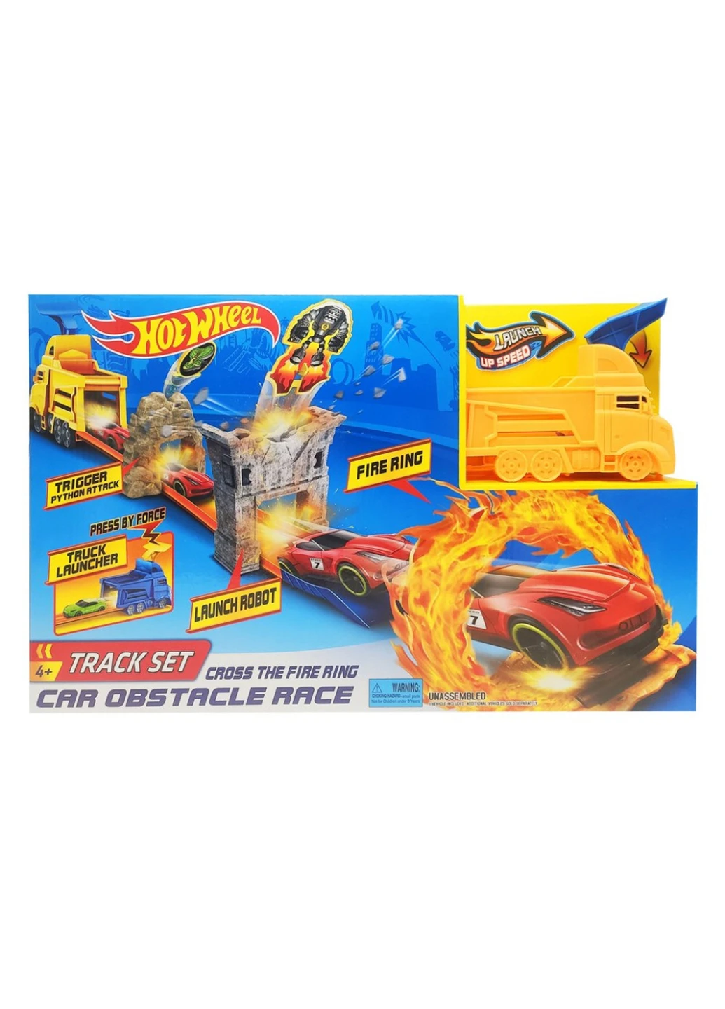 Дитячий автотрек "Hot Wheels" 57х36х7 см Bambi (254052607)