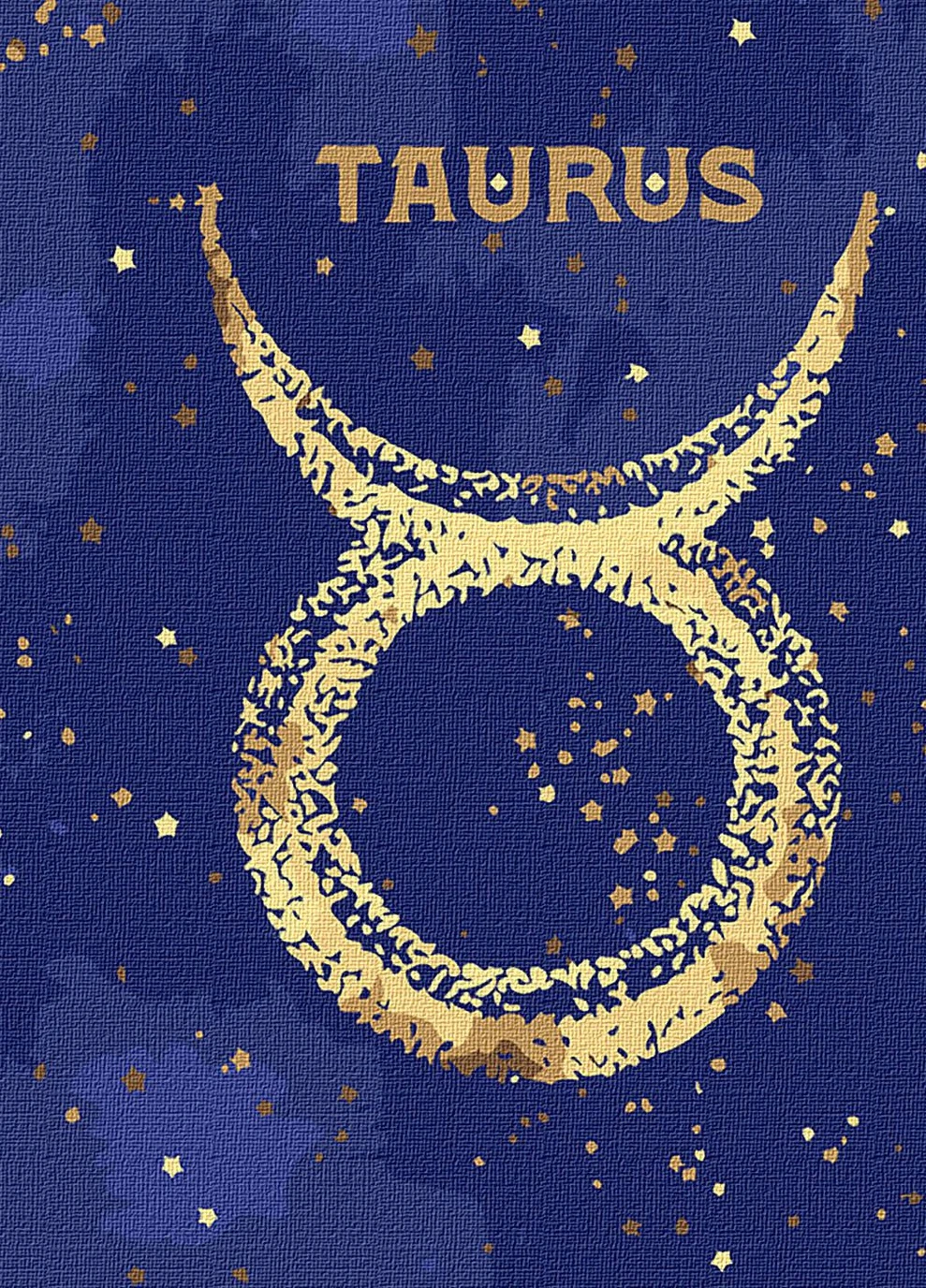 Картина по номерам. Знак Зодиака Телец. 50х50см. KHO9519. Идейка Идейка (253051989)