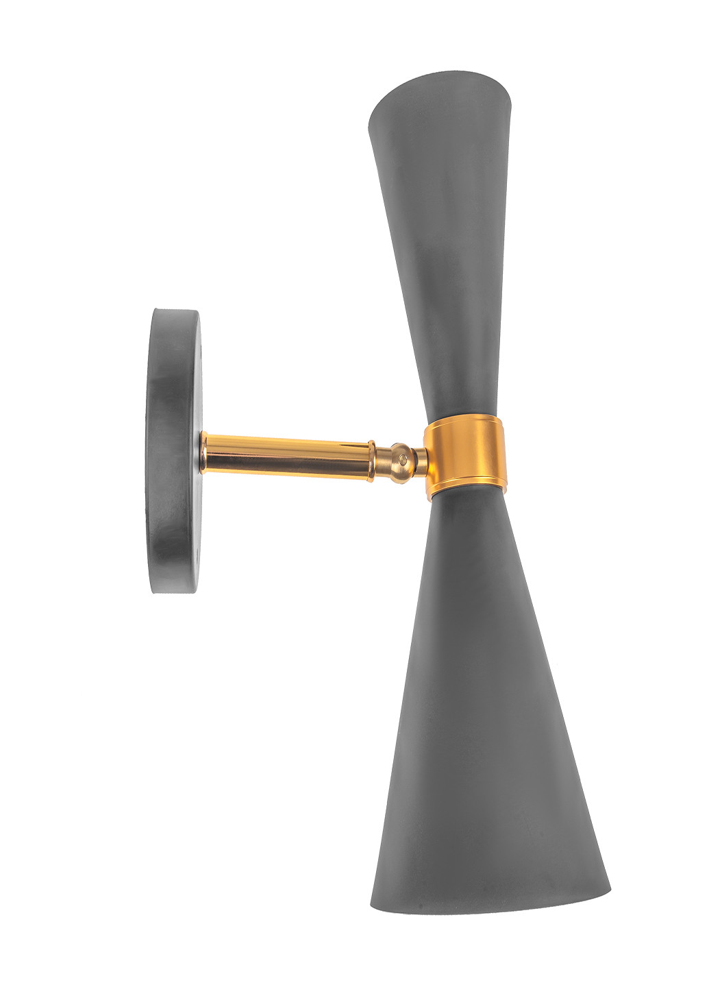 Бра настенное накладное лофт BL-525W/2 E27 BK/G Brille (251310017)