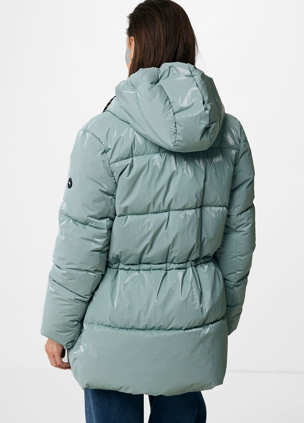 Бирюзовая зимняя куртка Mexx
