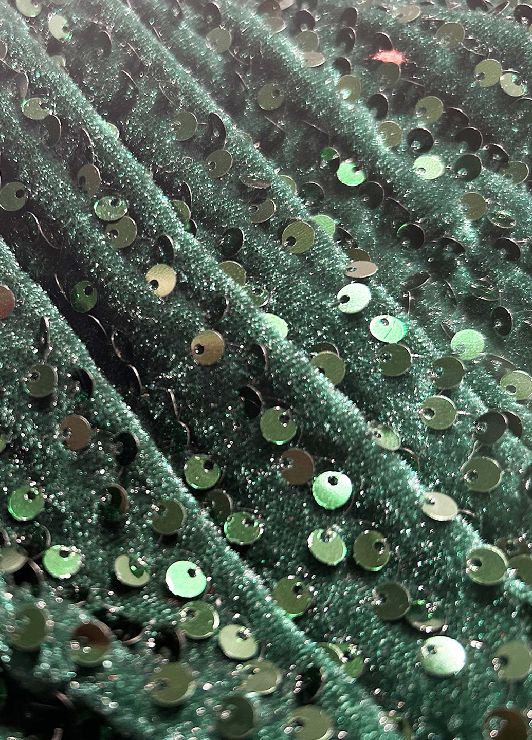 Изумрудное вечернее платье со шлейфом, годе SHEIN однотонное