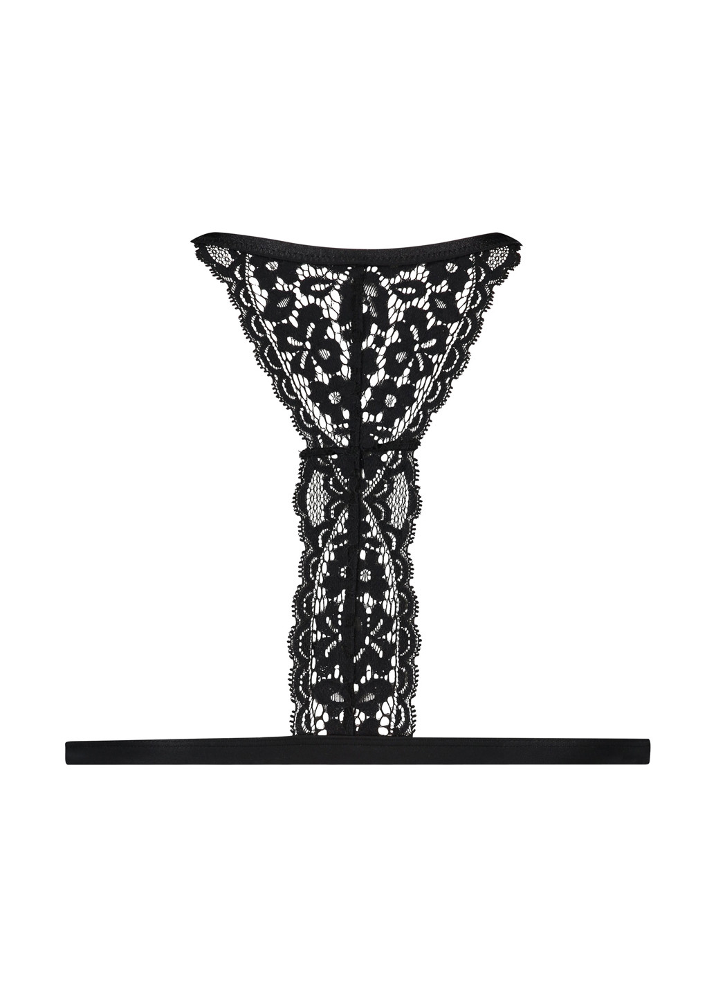 Чёрный триэнджел бюстгальтер Hunkemoller без косточек полиамид