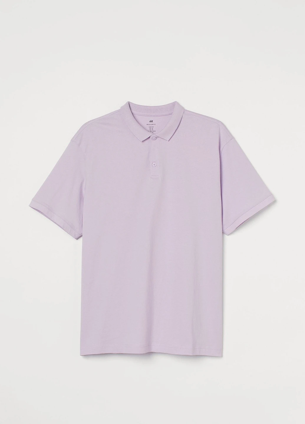 Светло-фиолетовая футболка H&M
