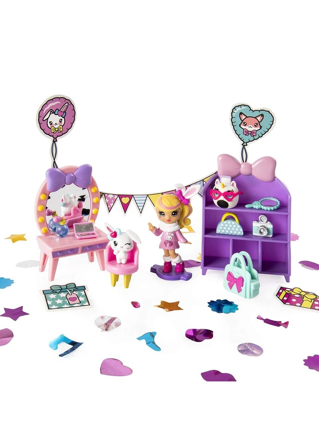 Ігровий набір Party Popteenies Cutie Animal Surprise Подарунок-сюрприз (20100766) (B07BNGPK29) Spin Master (255665450)