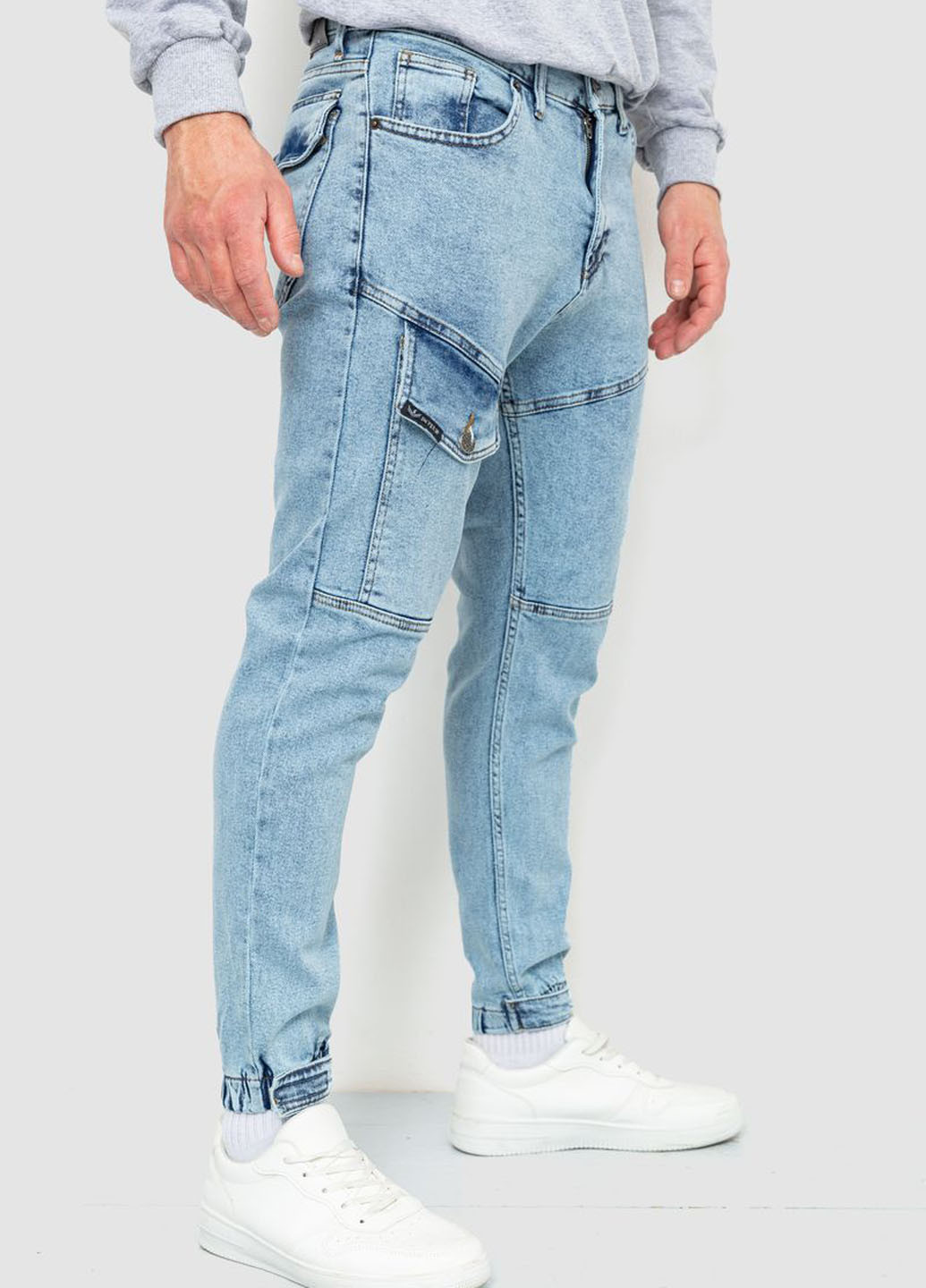 Голубые демисезонные джоггеры джинсы Ager