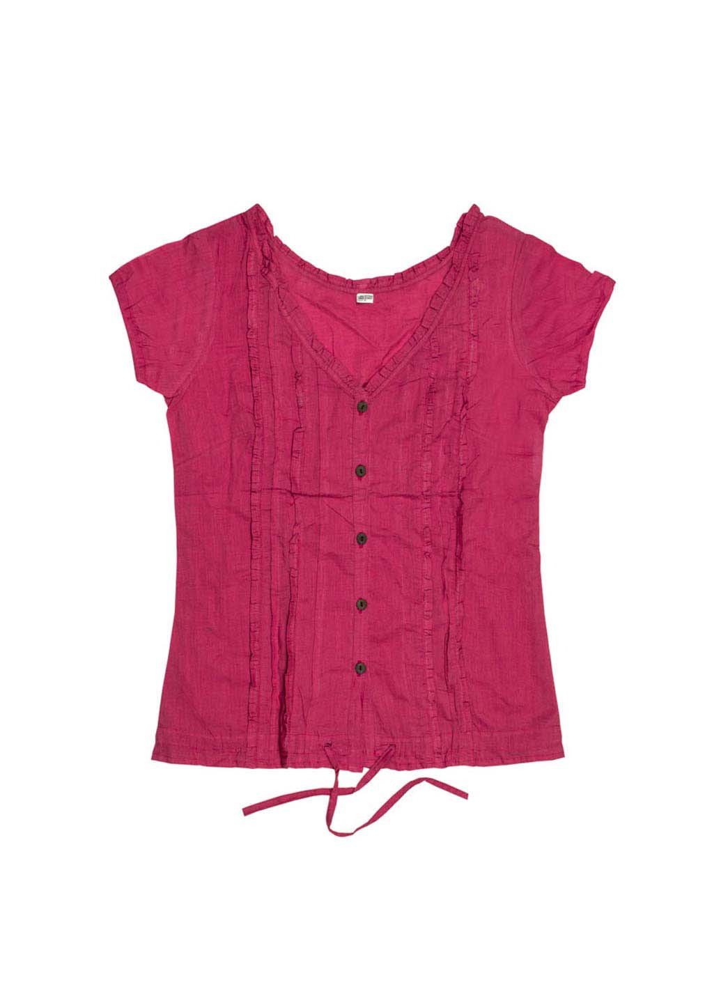 Розовая демисезонная блуза KARMA