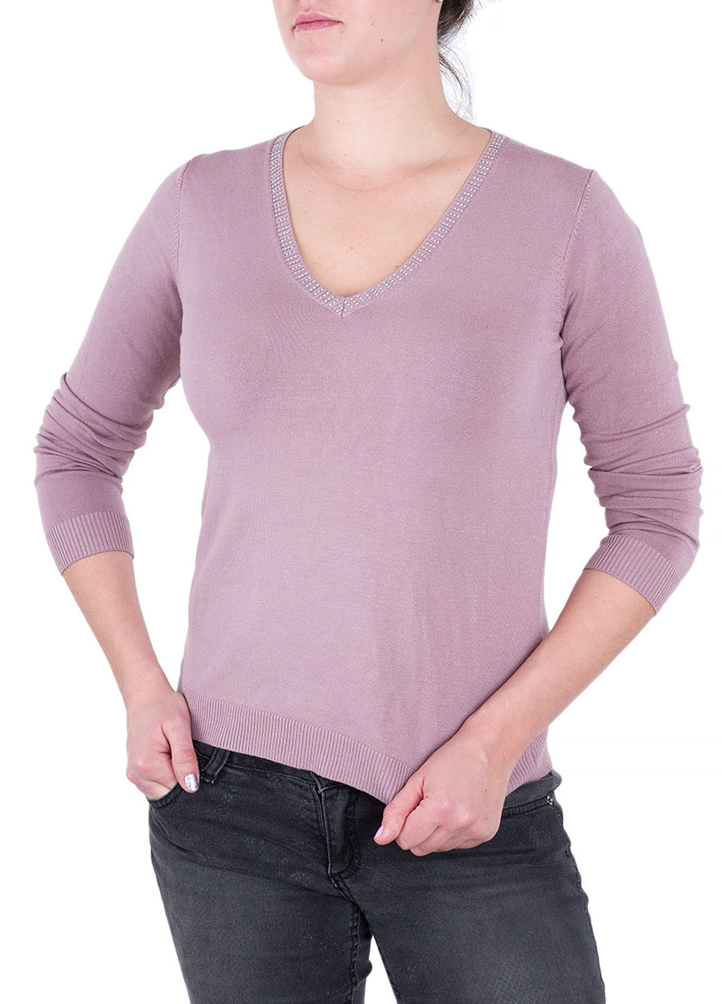 Розовый демисезонный пуловер пуловер Blue Joint