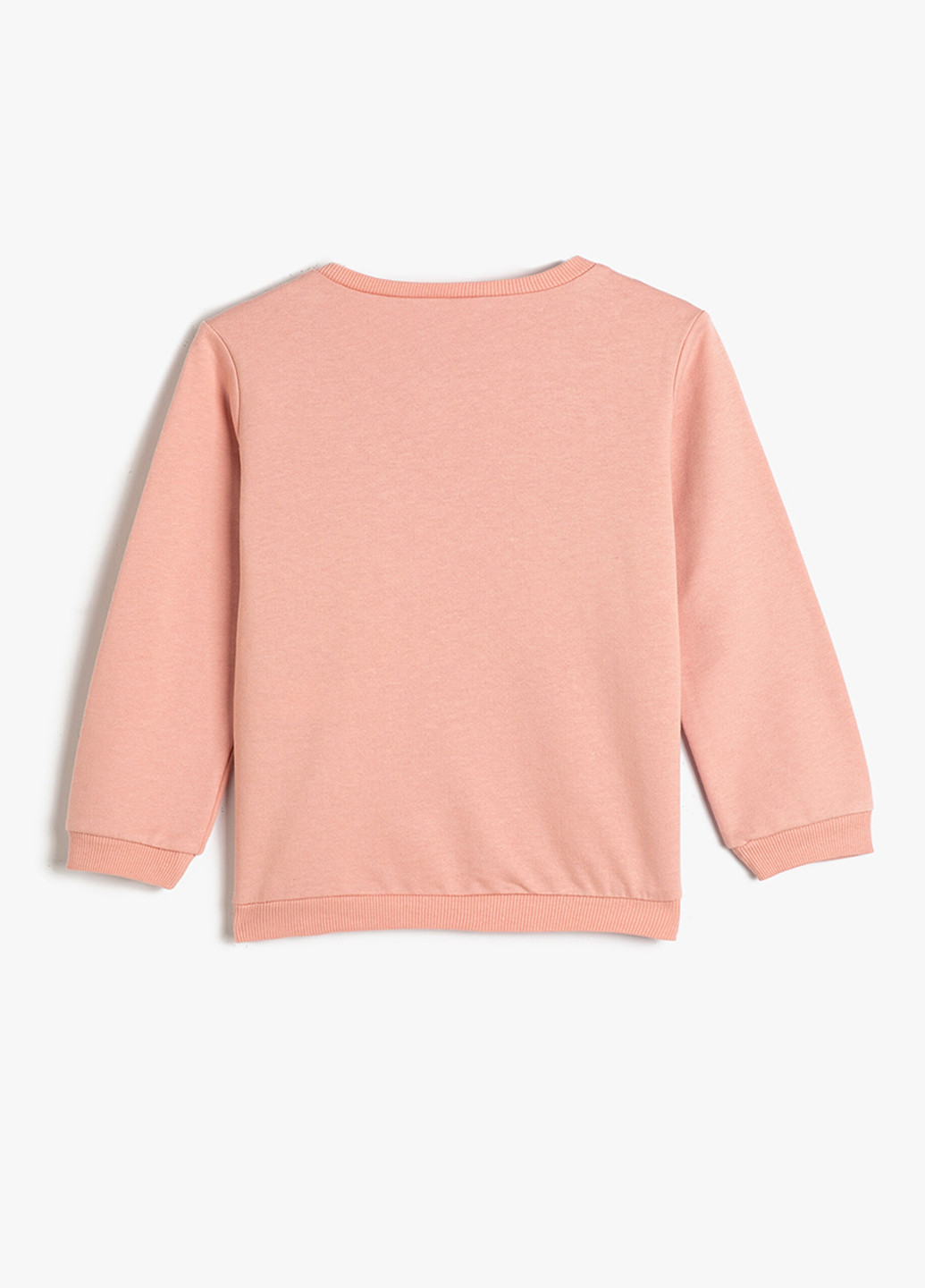 KOTON світшот сердечка рожевий кежуал бавовна, трикотаж