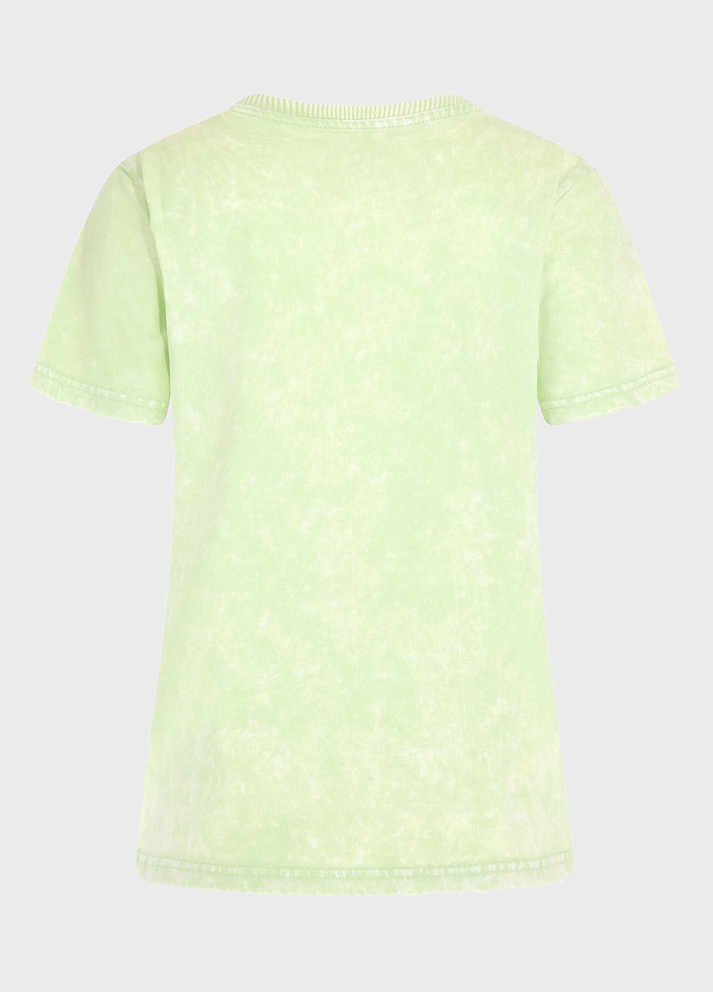 Зеленая летняя футболка Guess