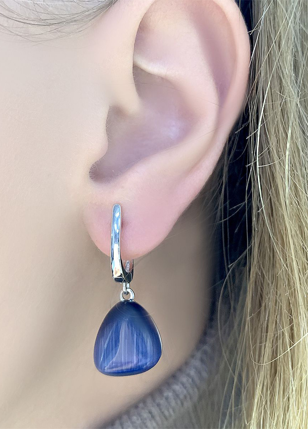 Сережки Silver Flame (199977676)