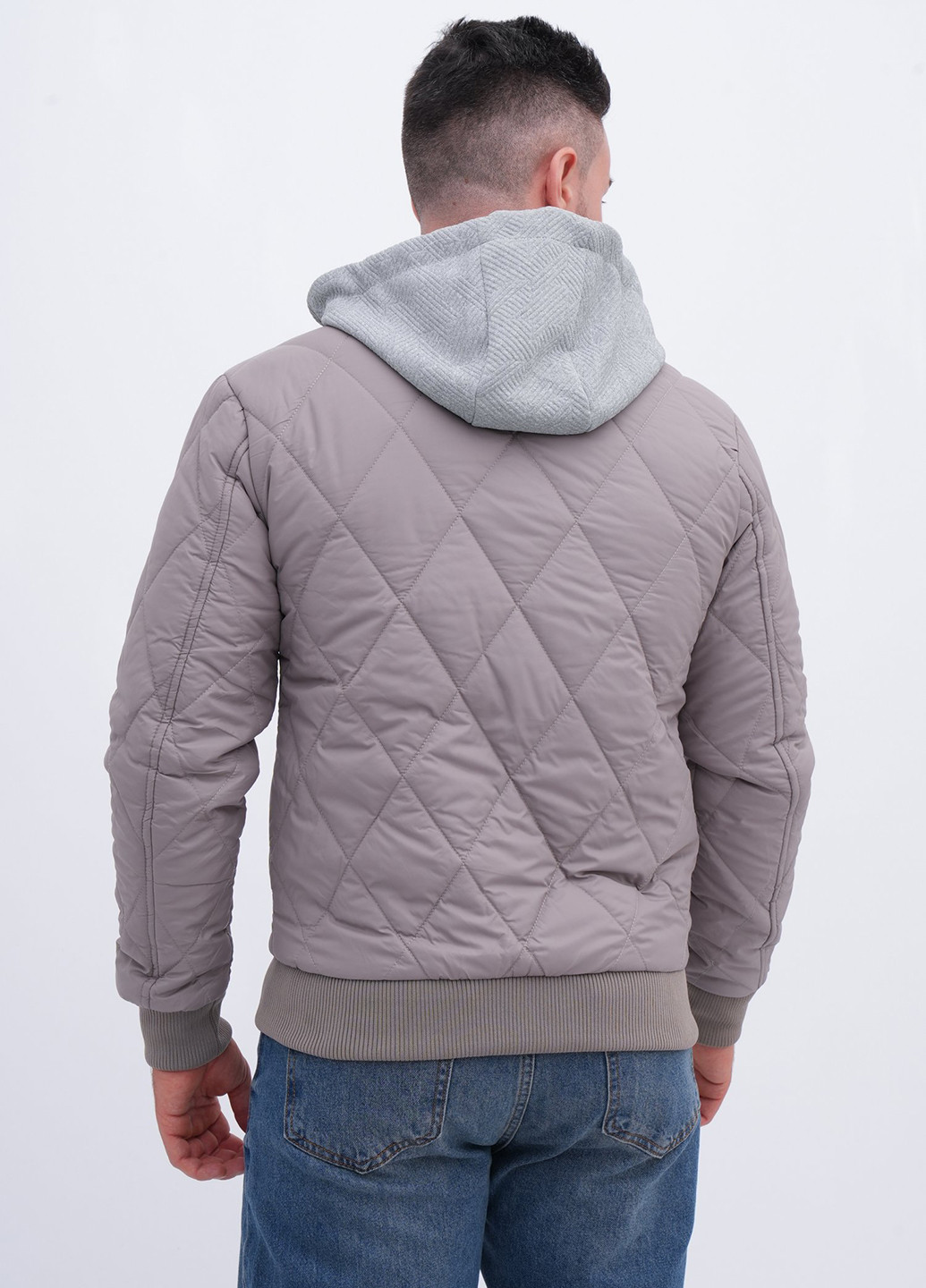 Серая демисезонная куртка Trend Collection