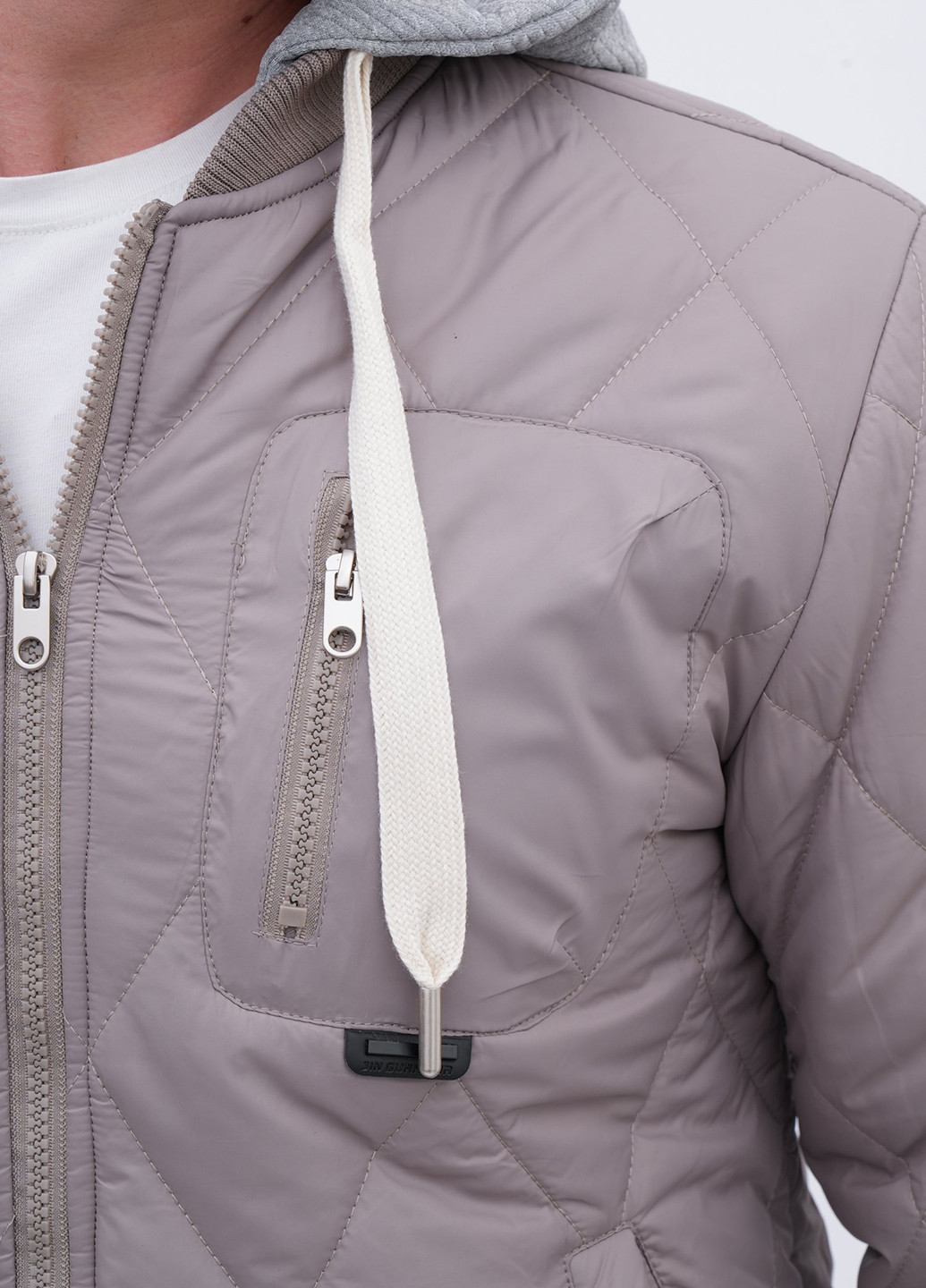 Серая демисезонная куртка Trend Collection