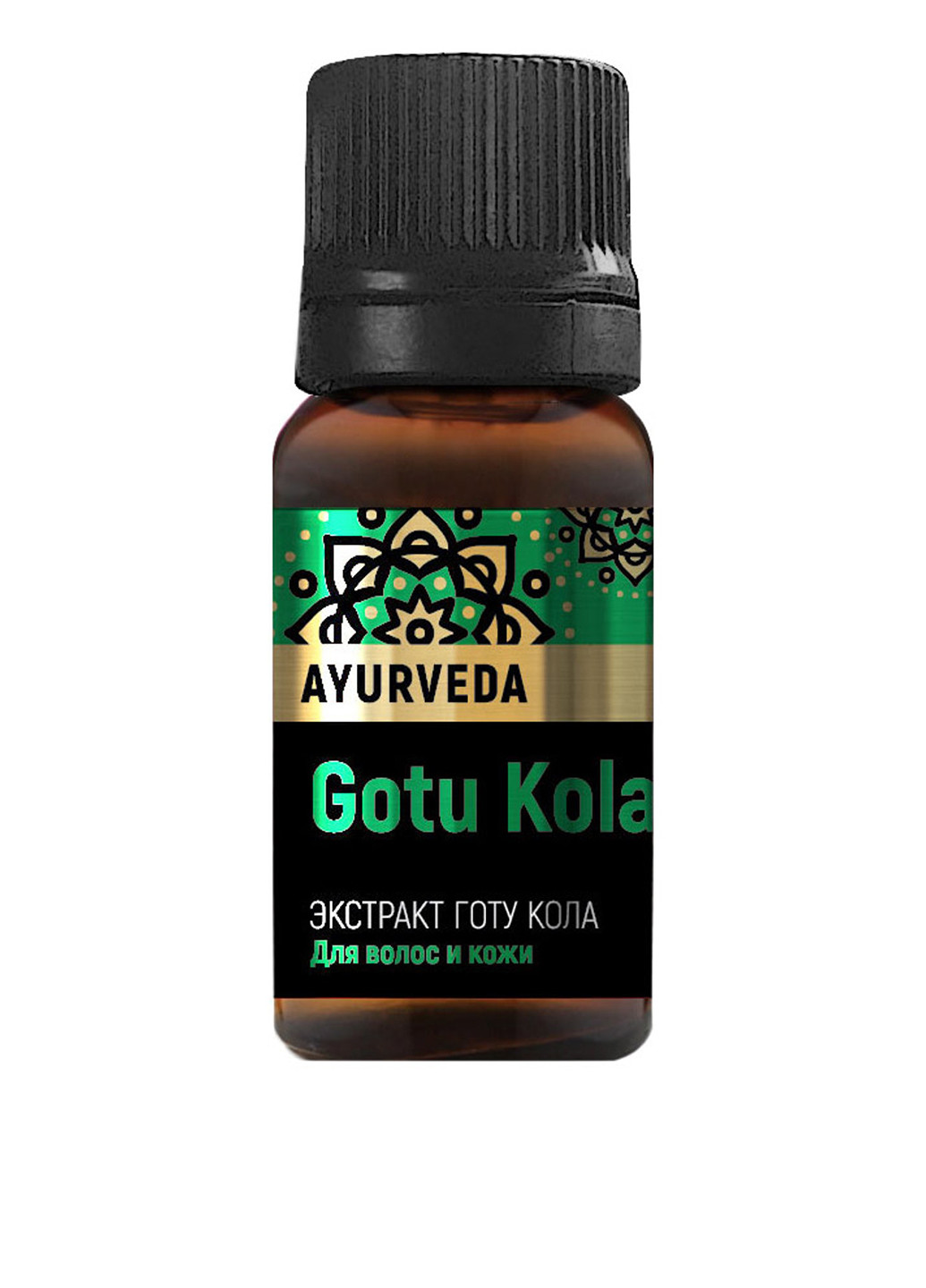 Экстракт готу кола для волос и кожи Ayurveda Gotu Kola, 10 мл Pharma Group (202409754)